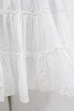 画像4: alice auaa / ティアードスカート 3（約9号） 白 H-25-03-23-1019-AA-SK-KB-ZH