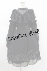 Na+H / inheritワンピース  黒 H-25-03-23-1021-PU-OP-KB-ZH