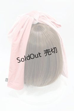 画像2: Katie / DOLL RIBBON head dress  ピンクベロア H-25-03-23-1002-LO-AC-KB-ZH