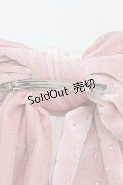 画像3: Katie / DOLL RIBBON head dress  ピンクベロア H-25-03-23-1002-LO-AC-KB-ZH