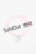 Katie / BUTTERFLYブレスレット  ピンク H-25-03-23-1003-LO-AC-KB-ZH