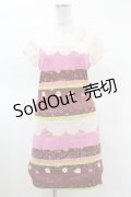 MILK / New Yorkケーキワンピース  ダークチェリーピスタチオケーキ H-25-03-23-1033-ML-OP-KB-ZH