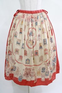 Jane Marple / Here’s to the poet gather skirt  ローズ H-25-03-23-001-JM-SK-KB-ZH