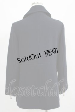 画像3: Jane Marple Dans Le Salon / ZIPウールコート  ネイビー H-25-03-23-074-JM-CO-KB-ZT-C044