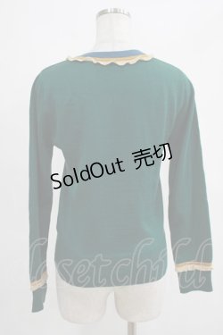 画像3: Jane Marple / ナポレオンカーディガン  グリーン H-25-03-23-021-JM-TO-KB-ZH