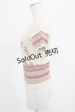 画像2: Jane Marple / フェアリーテイルモチーフのプルオーバー  アイボリー H-25-03-23-022-JM-TO-KB-ZH