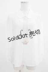 Jane Marple / バイオリンエンブロイダリーのブラウス  オフ H-25-03-23-026-JM-BL-KB-ZH
