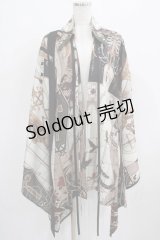 Princess Chronicles / 古城の薔薇と剣のゴシックカーディガン L ブラウン H-25-03-24-025-PU-TO-KB-ZH