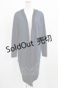 Deorart / 切替フードカーデ  黒×青 H-25-03-24-028-PU-TO-KB-ZH