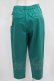 画像3: Jane Marple Dans Le Salon / Glossy twill tapered pants  グリーン H-25-03-24-038-JM-PA-KB-ZH (3)