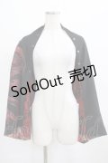 Qutie Frash / マルチストール  黒×赤 H-25-03-24-043-QU-ZA-KB-ZH