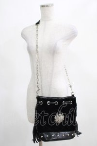 KILL STAR / Unsacred Heart handbag  ブラック H-25-03-24-044-SL-BG-KB-ZH