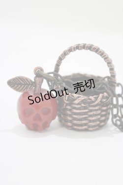 画像2: Q-pot. / 白雪姫/毒リンゴ＆バスケットネックレス【Disney】   H-25-03-24-048-QP-AC-KB-ZH