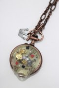 Q-pot. / ALICE-Melty Pocket Watch Necklace  ブロンズ H-25-03-24-049-QP-AC-KB-ZH