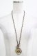 画像2: Q-pot. / ALICE-Melty Pocket Watch Necklace  ブロンズ H-25-03-24-049-QP-AC-KB-ZH (2)