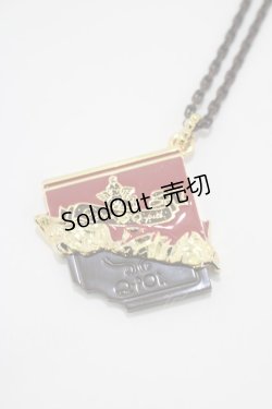 画像1: Q-pot. / Carre de Chocolat Necklace  ビター H-25-03-24-050-QP-AC-KB-ZH