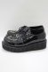 画像2: Demonia / CREEPER108/エナメルハートクリーパーシューズ US10(約26cm) ブラック H-25-03-24-053-PU-SH-KB-ZH (2)