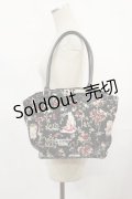 BABY,THE STARS SHINE BRIGHT / 眠りアリスプリントバケツ型Bag  ブラック H-25-03-24-1036-BA-BG-NS-ZH
