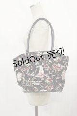 BABY,THE STARS SHINE BRIGHT / 眠りアリスプリントバケツ型Bag  ブラック H-25-03-24-1036-BA-BG-NS-ZH