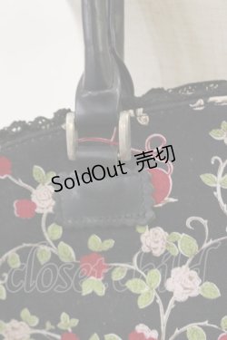 画像2: BABY,THE STARS SHINE BRIGHT / 眠りアリスプリントバケツ型Bag  ブラック H-25-03-24-1036-BA-BG-NS-ZH