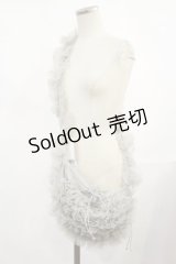 axes femme POETIQUE / チュールフリルバッグ  グレー H-25-03-24-1037-AX-BG-NS-ZH
