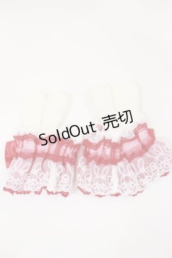 画像2: Angelic Pretty / リリカルバニーレースお袖とめ  レッド H-25-03-24-1042-AP-ZA-NS-ZH