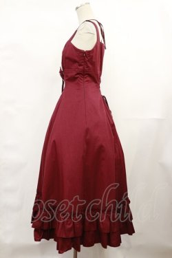画像2: Victorian maiden / ノーブルサテンマリーローズドレス free ワイン H-25-03-24-1005-CL-OP-NS-ZH