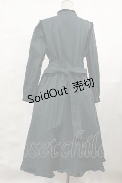 画像2: Favorite / 肩フリルロングワンピース XL ダークグリーン H-25-03-24-1014-LO-OP-NS-ZH