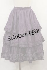 PINK HOUSE / ローンフリルミディスカート free パープル H-25-03-24-1016-LO-SK-NS-ZH