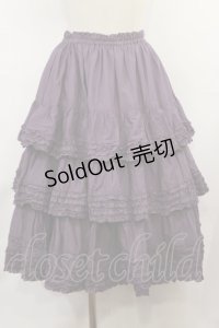 PINK HOUSE / ローンフリルミディスカート free パープル H-25-03-24-1016-LO-SK-NS-ZH