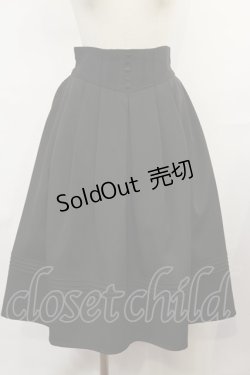 画像1: axes femme / クラシカルスカート M ブラック H-25-03-24-1018-AX-SK-NS-ZH