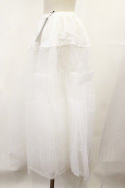 画像2: Victorian maiden / ロングチュールパニエ free ホワイト H-25-03-24-1019-CL-SK-NS-ZH