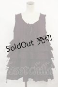 PINK HOUSE / ローンフリルノースリーブチュニック free パープル H-25-03-24-1024-LO-TO-NS-ZH