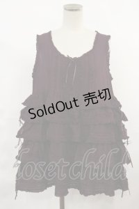 PINK HOUSE / ローンフリルノースリーブチュニック free パープル H-25-03-24-1024-LO-TO-NS-ZH