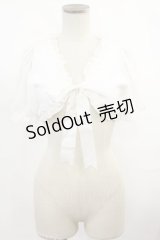 ALICE and the PIRATES / トゥインクルラメシフォンボレロ Free 白 H-25-03-24-1025-PA-TO-NS-ZH