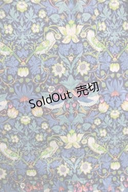 画像4: Jane Marple Dans Le Salon / Strawberry Thiefストラップドレス  ネイビー H-25-03-24-005-JM-OP-KB-ZH