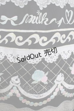 画像4: MILK / Sugar cakeドレス  ブラックベース H-25-03-24-017-ML-OP-KB-ZH
