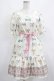 画像1: Leur Getter / Ribbon Jewelry袖付ワンピース  オフ白 H-25-03-24-022-LU-OP-KB-ZH (1)