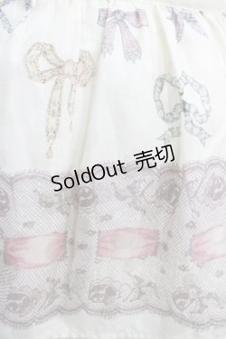 画像4: Leur Getter / Ribbon Jewelry袖付ワンピース  オフ白 H-25-03-24-022-LU-OP-KB-ZH