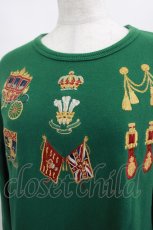 画像5: 【SALE】Jane Marple / Royal ParadeのEMBトレーナードレス - グリーン H-25-03-24-023-JM-OP-ET-ZT030 (5)