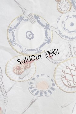 画像4: MILK / Tea Partyシャツワンピース  ブルーグレーベース H-25-03-24-024-ML-OP-KB-ZH