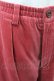 画像4: Jane Marple / Cotton rayon velvet pants  ローズピンク H-25-03-25-037-JM-PA-KB-ZT391 (4)