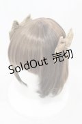 Angelic Pretty / Crownロゴリボンコーム  モカ H-25-03-25-1001-AP-AC-NS-ZH