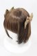 画像1: Angelic Pretty / Crownロゴリボンコーム  モカ H-25-03-25-1001-AP-AC-NS-ZH (1)