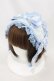 画像1: Angelic Pretty / 雪のガラスドームヘッドドレス  ブルー H-25-03-25-1005-AP-AC-NS-ZH (1)