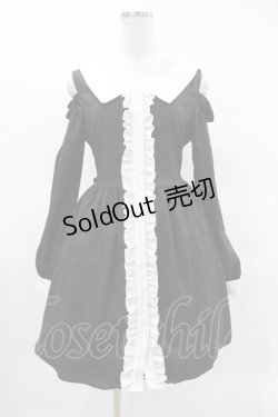 画像1: MA*RS / 肩開きワンピース Free ブラック H-25-03-25-1041-EL-OP-NS-ZH