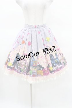 画像1: metamorphose / night　carnival　ミニスカート Free ラベンダー H-25-03-25-1042-ME-SK-NS-ZH