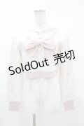 Princess Melody / パールチョーカーハート柄ニットトップス Free ピンク H-25-03-25-1055-EL-TO-NS-ZH