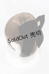 Darich / DDモチーフベロアバレッタ  ブラック H-25-03-25-1014-LO-AC-NS-ZH