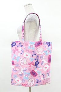 Angelic Pretty / Girly Stickerトートバッグ  ピンク H-25-03-25-1021-AP-BG-NS-ZH